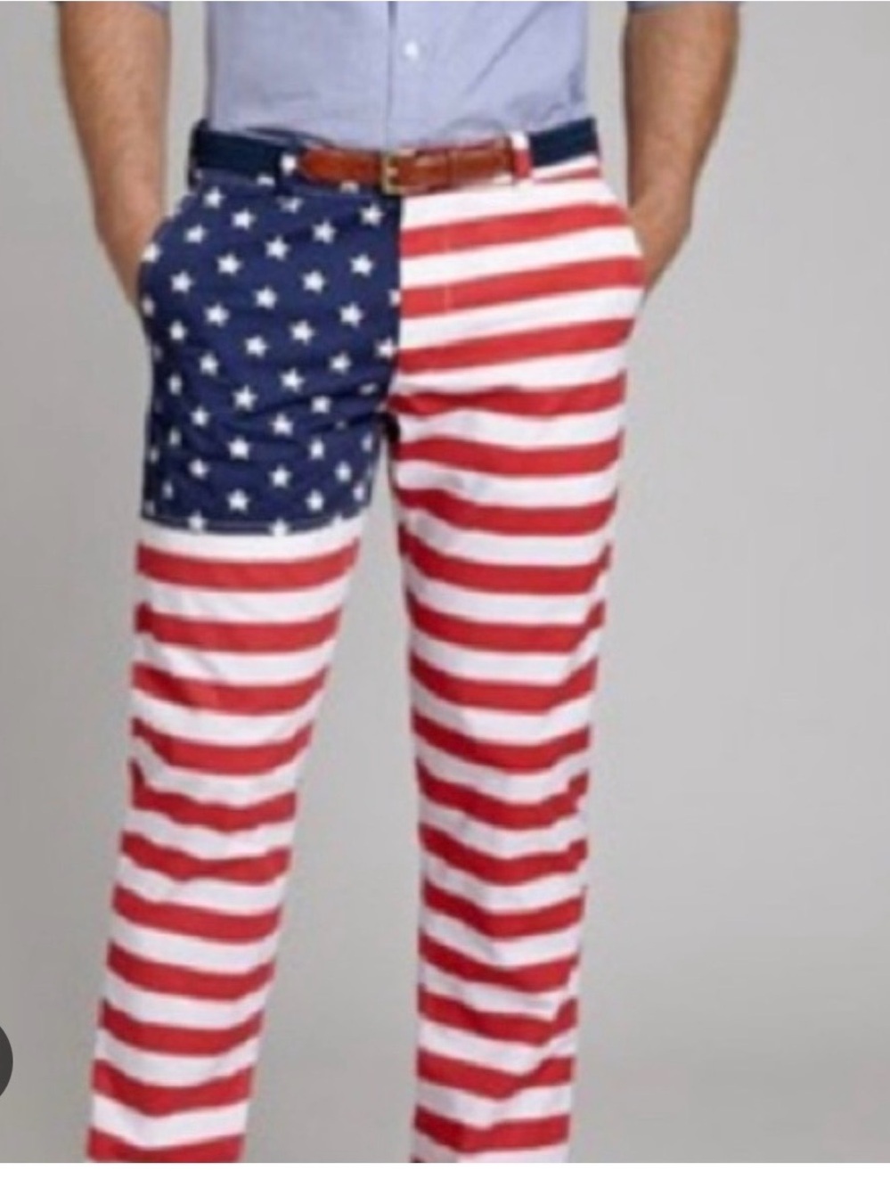 Bonobos Men's Stars & Stripes Chino Pants - Red/White/Blue